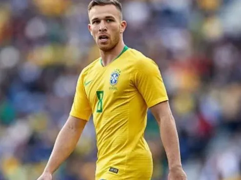 Arthur Melo no se quiere perder ningún partido de la selección de Brasil