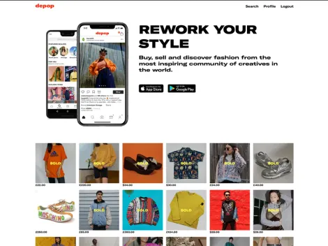 Depop: la app de compraventa de ropa usada que te mantiene a la moda y te ayuda a ganar dinero