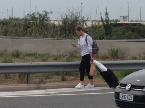 Rakitic queda varado en el aeropuerto de Barcelona