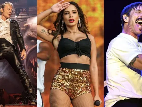 Conciertos de Anitta, Iron Maiden y Red Hot Chili Peppers aparecen en sitio porno