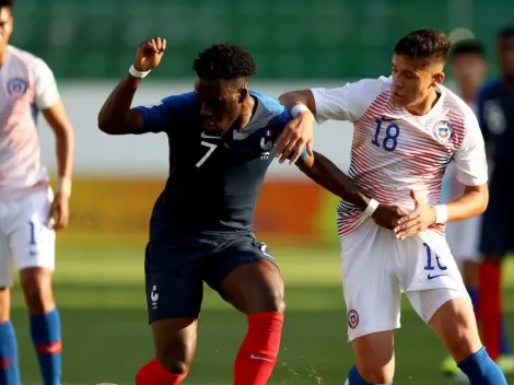 En vivo, debuta la sub 17: Chile 0 Francia 2