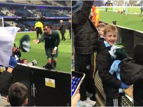 Video: Bravo cumple el deseo de un niño y le regala su camiseta