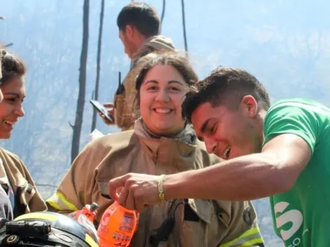 ¡Bonito gesto! Wanderers va en ayuda de compañía de bomberos