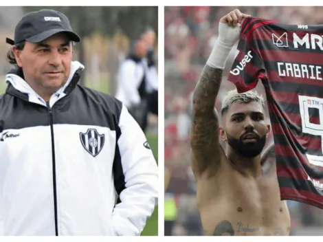 "Por culpa del negro teñido", así trató DT argentino a Gabigol