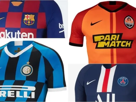 Sorpresa: las camisetas más caras de la Champions League 2019-20