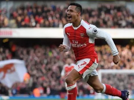 Hinchas del Arsenal eligen a Alexis como el mejor jugador de la década