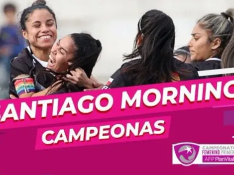 Merecido: Santiago Morning campeón del Torneo Nacional