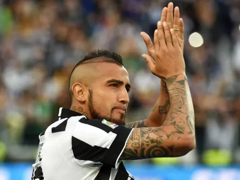 Vidal forma parte del equipo de la década de Juventus