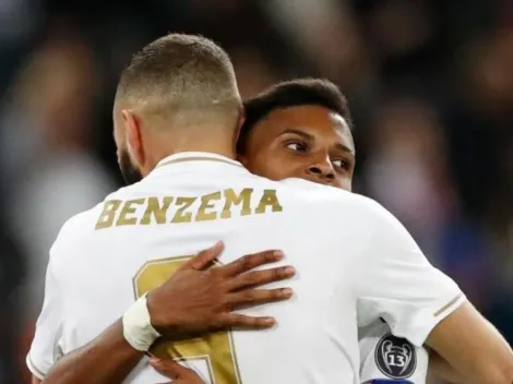 Rodrygo celebra a Benzema: "Feliz cumple mejor 9 del mundo"