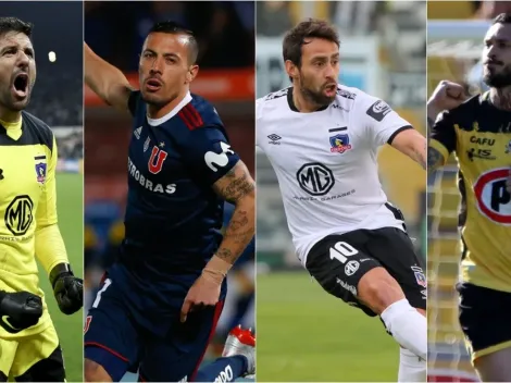 Los jugadores top que jugaron en la U o Colo Colo y buscan club