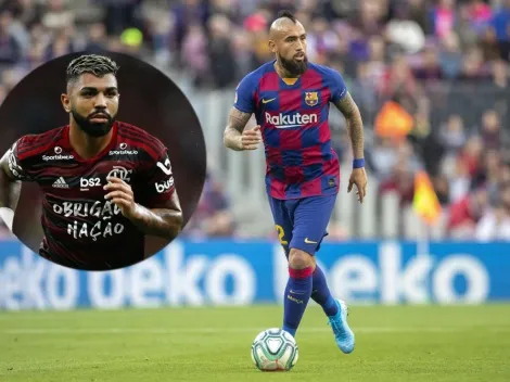 Prensa italiana: Gabigol es la clave del Inter para fichar a Arturo Vidal