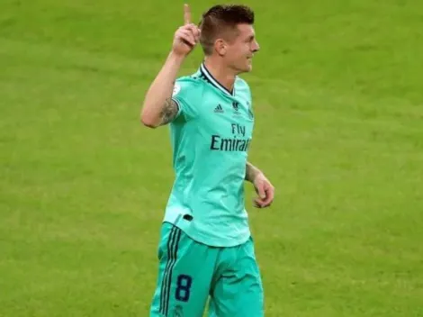 El golazo olímpico de Toni Kroos en la Supercopa Española