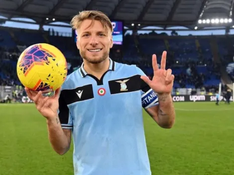 La impresionante racha goleadora de Ciro Immobile