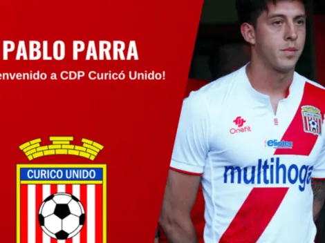 Curicó Unido anuncia el fichaje de Pablo Parra