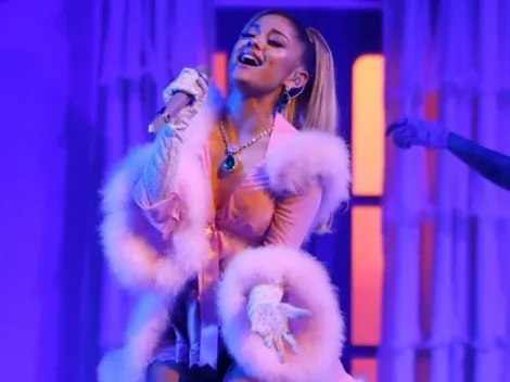 Ariana Grande falla en los Grammys 2020