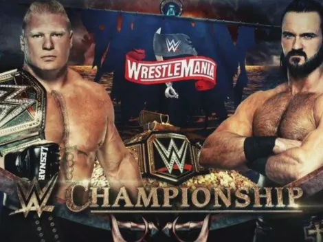 McIntyre reta a Lesnar por el título de WWE en WrestleMania