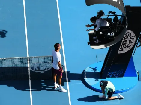 Roger Federer fue multado por "obsceno" en el Abierto de Australia