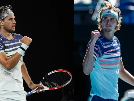 Los espera Nole: Dónde ver Thiem vs Zverev