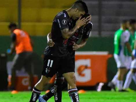 Palestino rescata un empate ante Cerro Largo por Copa Libertadores