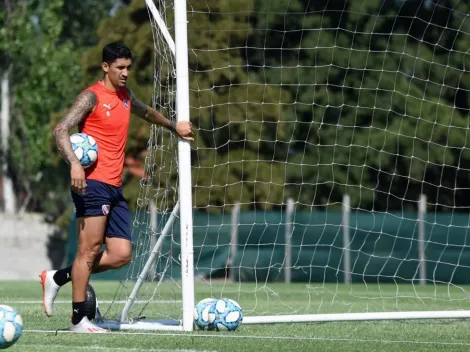 Celebra Rueda: Tucu Hernández entrena con balón y prepara su regreso