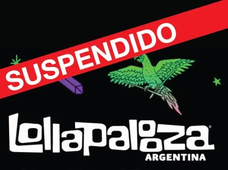 Suspenden Lollapalooza Argentina