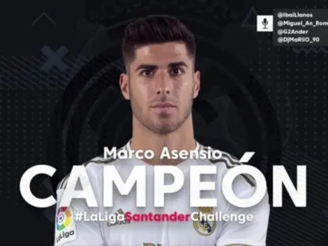 Asensio es campeón del torneo de futbolistas profesionales en FIFA 20