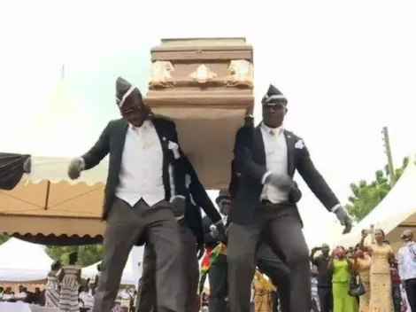 Este es el origen de los africanos que bailan en un funeral