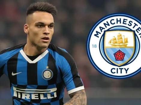 Manchester City dispuesto a quedarse con Lautaro Martínez