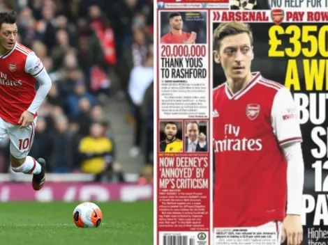 Özil no acepta rebaja de sueldo y deja la escoba en Inglaterra