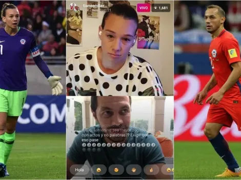 Tiane Endler conversa con Marcelo Díaz y pide que vuelva a la Roja