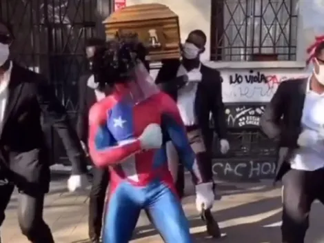 Video: Estúpido y Sensual Spiderman se unió a los africanos bailarines