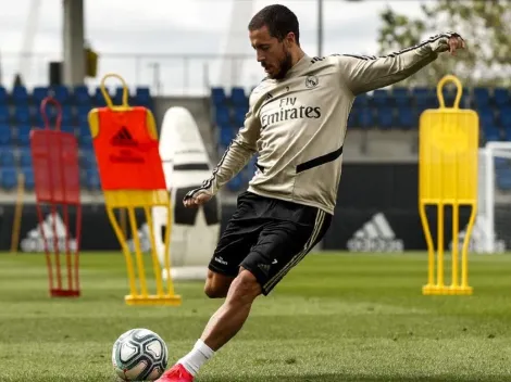 Hazard prepara el regreso a las canchas: "Necesito más trabajo físico y más balón"