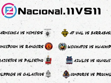 Fechas 12 y 13 del eNacional.11vs11 de PES 2020