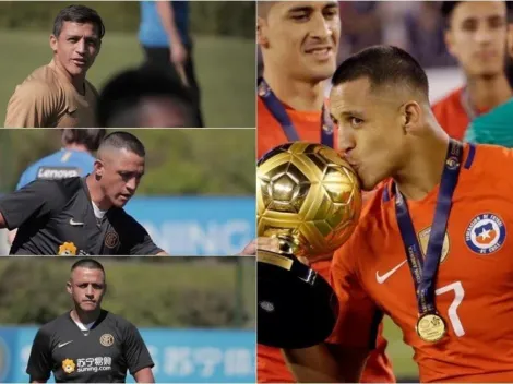 Como el AS7 de la Copa América: radical cambio de look de Alexis
