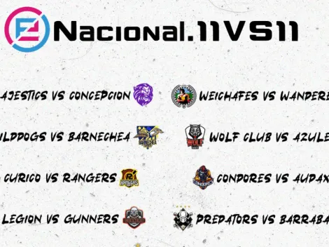 Duelos importantes en las fechas 14 y 15 del eNaciona.11vs11 de PES 2020