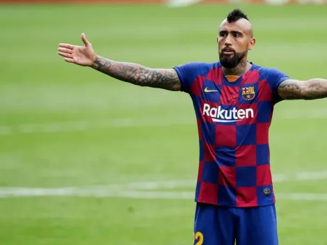 Arturo Vidal vive su "final" con el Barcelona ante Atlético de Madrid