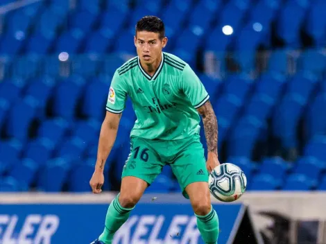 Colombianos celebran el título de James con Real Madrid