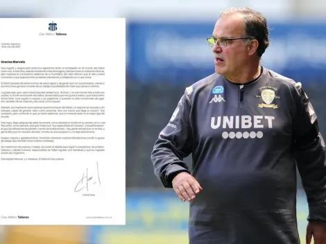 Emotiva carta de un presidente de club a Marcelo Bielsa