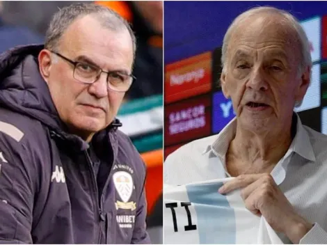 Menotti: "Feliz que a Bielsa le vaya bien, dignifica la profesión"