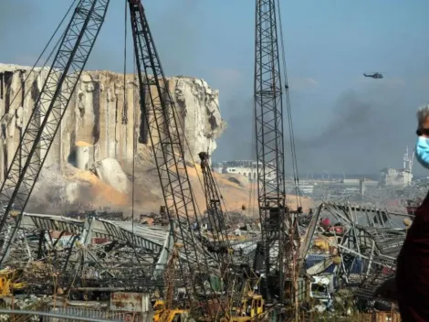 Galería: el día después de la gran explosión en el puerto de Beirut, la capital del Líbano