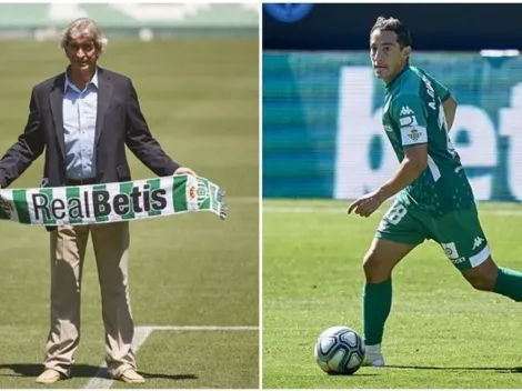 Guardado le raya la cancha a Pellegrini en el Betis