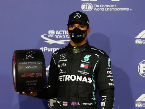 Lewis Hamilton se queda con la Pole position del GP de Baréin de la F1