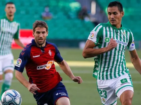 Osasuna y Real Betis se enfrentan por la 12° fecha de La Liga: Horario