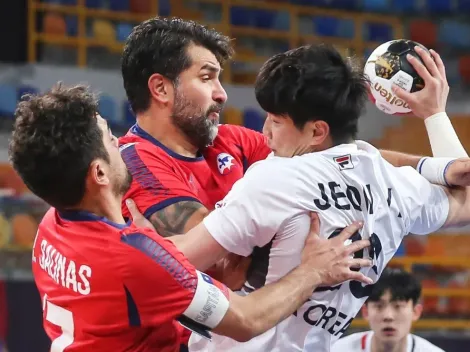 Chile celebra su primer triunfo en el Mundial de Handball