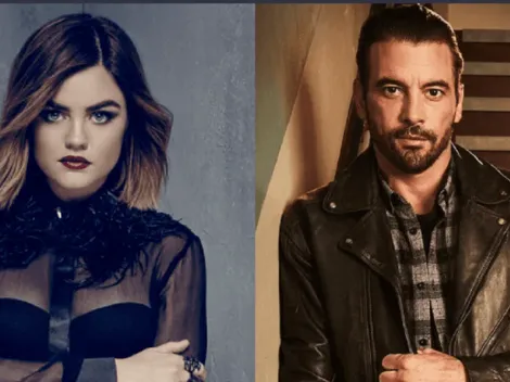 Captan a Lucy Hale de PLL besándose con actor de Riverdale