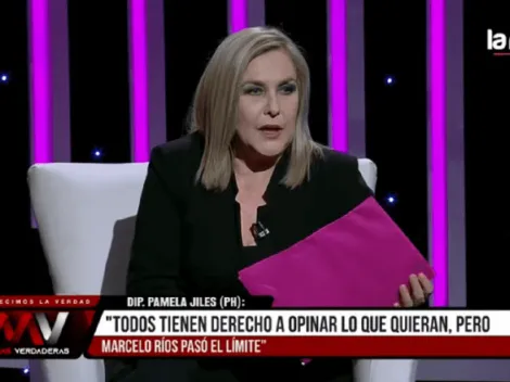 Pamela Jiles se refiere a la querella en contra de Chino Ríos