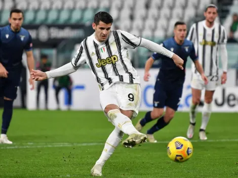 Juventus gana con doblete de Morata y sueña con el Scudetto