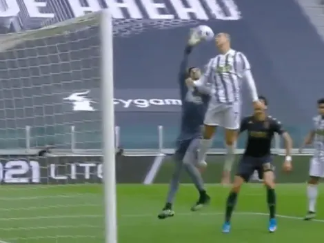 Video: ¡Aerolíneas CR7! Increíble salto ante el Genoa