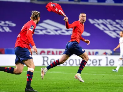 ¡Emocionante final! Lille le remonta un 2-0 al Lyon en el epílogo