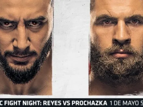 Reyes y Prochazka animan el evento central de UFC Vegas 25